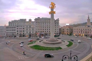 Praça da Liberdade. Webcams Tbilisi online