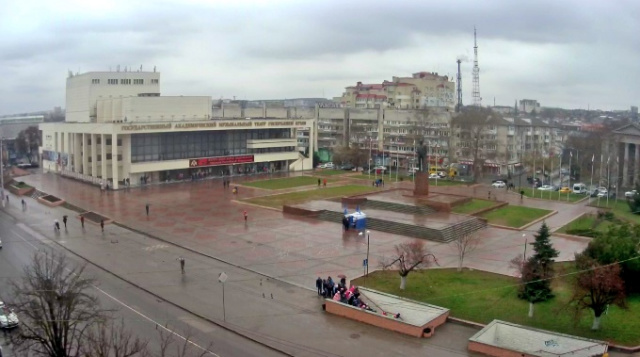 Praça Lenin. Webcam Simferopol online