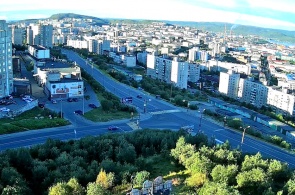 Encruzilhada de Starostin e Mir. Webcams Murmansk