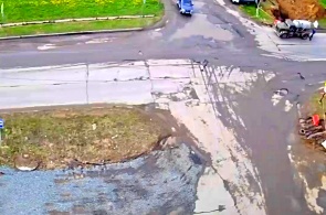 Rua Engels. Ângulo 2. Webcams Verkhnyaya Salda online