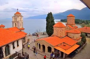 Mosteiro de São Naum. Webcams em Ohrid
