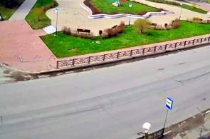 Praça do Palácio. Webcams de Verkhnyaya Salda online