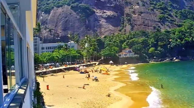 Red Beach, Urca, Rio de Janeiro webcams online