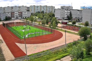Ginásio №1 estádio. Webcams Polyarnye Zori