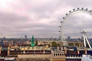 London Eye Riesenrad. Londons Webcams online