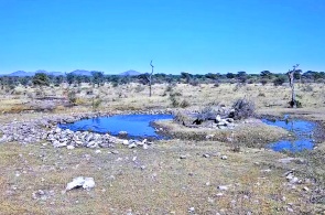 Boteco na Reserva Natural de Kambaku. Webcams Grootfontein