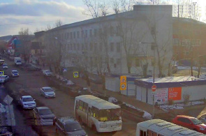 Rua Lenin, centro. Webcams em Tulun online