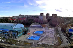 O palácio de gelo. Webcam Кондопоги online