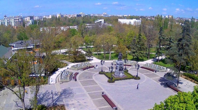 Catherine Park. Webcams Simferopol online