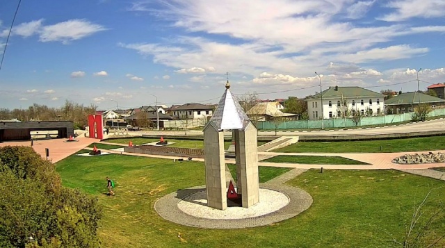 Campo de concentração vermelho memorial. Webcams Simferopol online