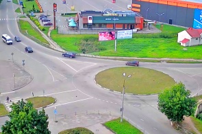 Rotunda na rua. Vokzalnaya. Velikiye Luki webcams on-line