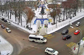 Kirov Square. Sortavaly webcams online