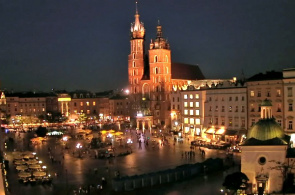 Igreja Mariatic - webcam de Cracóvia online