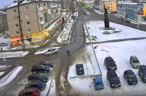 Praça Soviética. Webcams de Kushva online