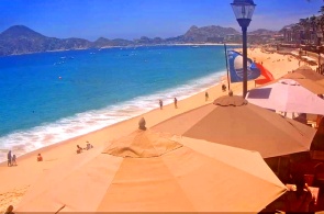 Praia de Médano no Hotel Villa del Palmar. Webcams de Cabo San Lucas online