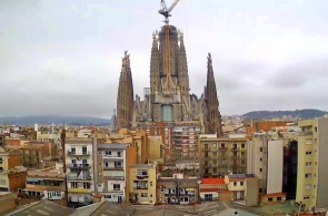 Catedral da Sagrada Família. Webcams de Barcelona online