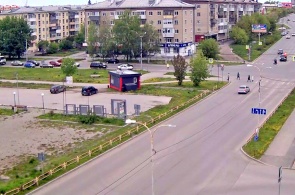 Encruzilhada da Vitória e Pushkin. Webcams de Kamensk-Uralsky