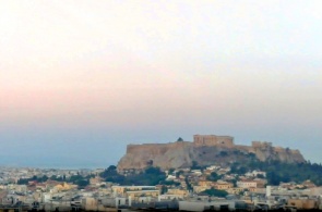 Acrópole. webcams de Atenas