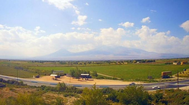 Monte Ararat. Webcams em Erevan online
