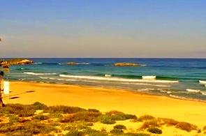 Praia da Cidade. Webcams de Zichron Yaakov online