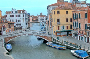Ponte delle Goulier Bridge. Webcams em Veneza online