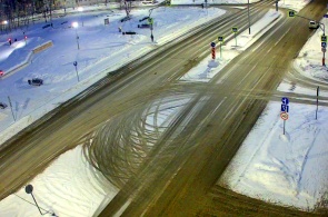 Encruzilhada dos 50 anos do Komsomol e do Vesennyaya. Webcams de Mejdurechensk online