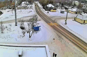 Crossroads of Gorky Streets - Kalinin. Webcams Pitkyaranta online