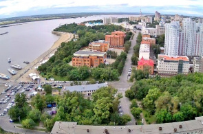 Aterro da webcam Khabarovsk online