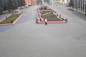 A área da fábrica bolchevique em Rodniki. Webcams Ivanovo