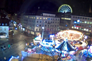 Área Barfesserplatz. Webcams em Basileia online