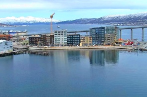 Cidade Portuária de Tromso. Webcams Troms
