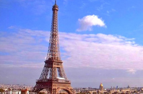 A torre eiffel Webcams em Paris online