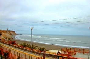 Vista da Praia de Chicama. Askope webcams online