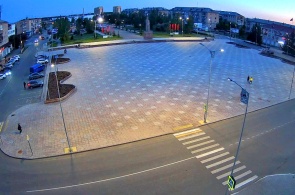 Praça da cidade. Webcams Yuzhnouralsk
