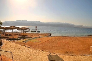 Centro de surf na praia de Almog. Webcams de Eilat online