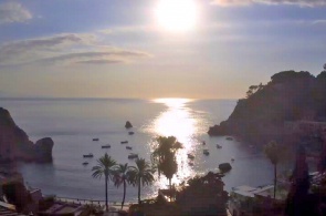 Golfo de Mazzaro. Ângulo 2. Webcams de Taormina online