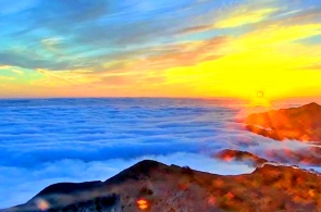Panorama do Monte Diablo. Webcams Santa Cruz (Califórnia)