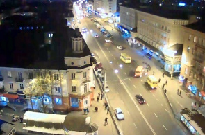 Sobornaya Street Rivne webcam online