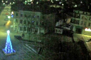 Praça central. Webcams de Sredtsa online