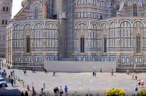 Praça do Duomo. Webcams on-line de Florença