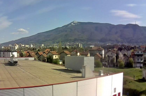 Ovcha Kupel, um panorama do Monte Vitosha. Webcams de Sofia on-line