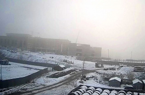 Construção de uma escola em Severomorsk webcam on-line 