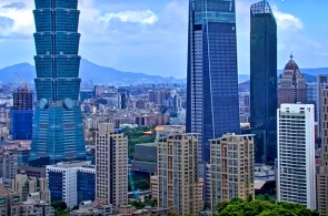 Distrito de Xinyi. Webcams de Taipé on-line