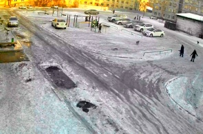 Rua Gornaya, 11. Pátio. Webcams Kyzyl online