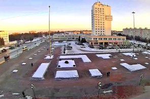 Praça soviética. Webcams Kolomna online
