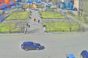 Praça Kirov. Webcams de Ust-Kut
