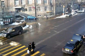 Rua Tigran Metz. Webcams em Erevan online