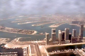 Vista panorâmica da Torre da Princesa. Webcams de Dubai