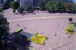 Praça da Liberdade. Webcams de Dobrich para ver on-line