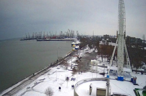 Webcam em Berdyansk Primorsky Square on-line